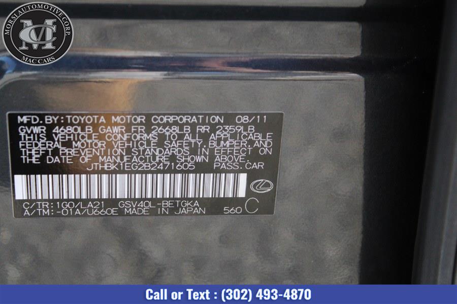 Used Lexus ES 350 4dr Sdn 2011 | Morsi Automotive Corp. New Castle, Delaware Used Lexus ES 350 4dr Sdn 2011 | Morsi Automotive Corp. New Castle, Delaware