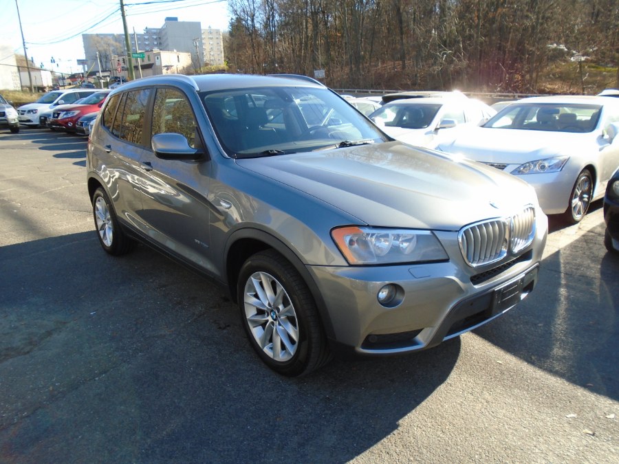 2014 BMW X3 AWD 4dr xDrive28i, available for sale in Waterbury, Connecticut | Jim Juliani Motors. Waterbury, Connecticut