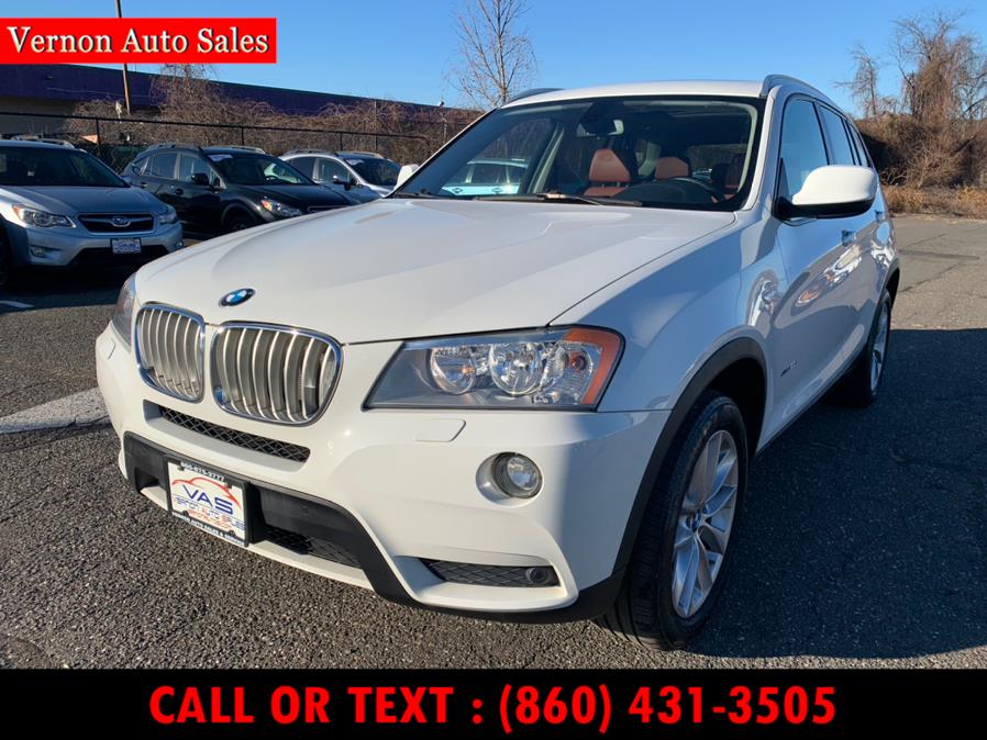 2014 BMW X3 AWD 4dr xDrive28i, available for sale in Manchester, Connecticut | Vernon Auto Sale & Service. Manchester, Connecticut