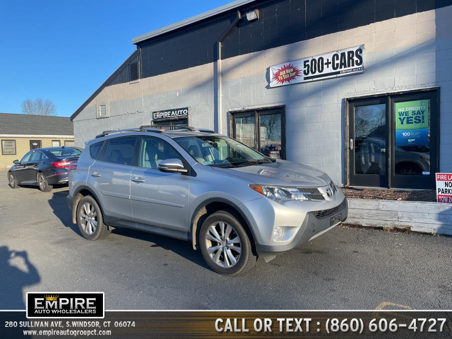 2014 Toyota RAV4 AWD 4dr Limited (Natl), available for sale in S.Windsor, Connecticut | Empire Auto Wholesalers. S.Windsor, Connecticut