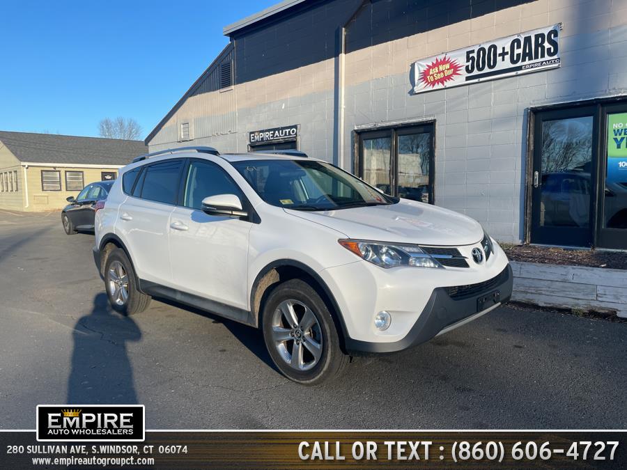 2015 Toyota RAV4 FWD 4dr XLE (Natl), available for sale in S.Windsor, Connecticut | Empire Auto Wholesalers. S.Windsor, Connecticut