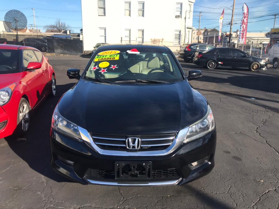 2015 Honda Accord Sedan EX-L w/Nav, available for sale in Bridgeport, Connecticut | Affordable Motors Inc. Bridgeport, Connecticut