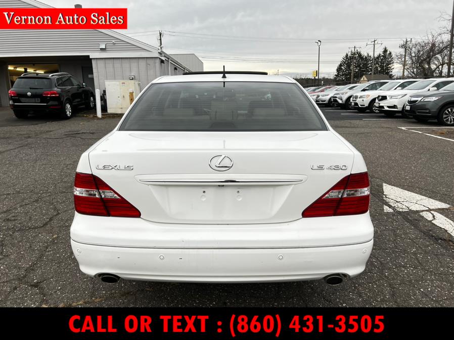 Used Lexus LS 430 4dr Sdn 2006 | Vernon Auto Sale & Service. Manchester, Connecticut Used Lexus LS 430 4dr Sdn 2006 | Vernon Auto Sale & Service. Manchester, Connecticut