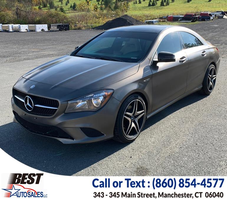 2014 Mercedes-Benz CLA-Class 4dr Sdn CLA250 FWD, available for sale in Manchester, Connecticut | Best Auto Sales LLC. Manchester, Connecticut