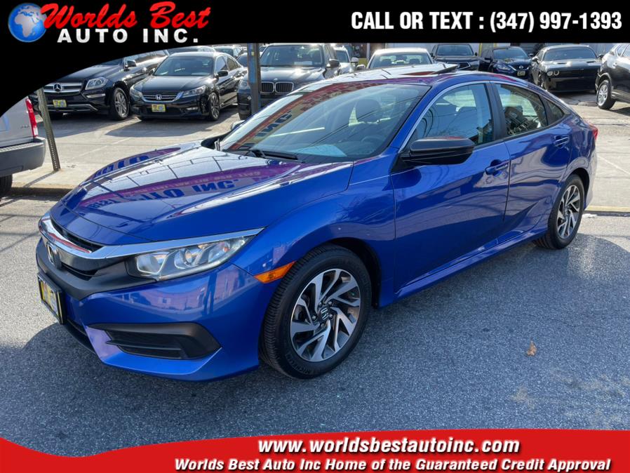 2016 Honda Civic Sedan 4dr CVT EX, available for sale in Brooklyn, New York | Worlds Best Auto Inc. Brooklyn, New York