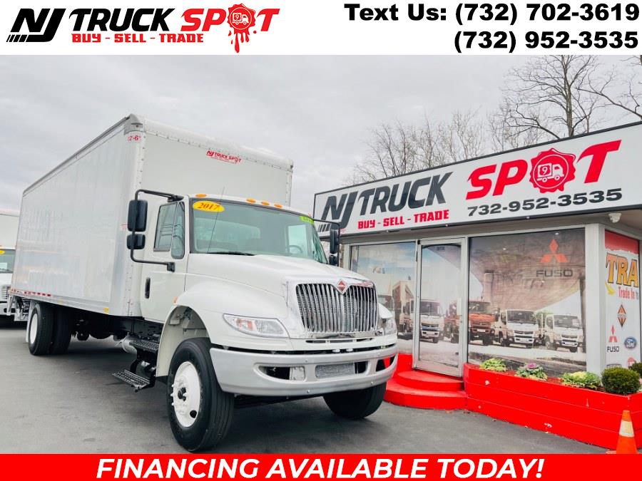 Used INTERNATIONAL 4300 26 FEET DRY BOX + LIFT GATE + CUMMINS ENG + NO CDL 2017 | NJ Truck Spot. South Amboy, New Jersey Used INTERNATIONAL 4300 26 FEET DRY BOX + LIFT GATE + CUMMINS ENG + NO CDL 2017 | NJ Truck Spot. South Amboy, New Jersey