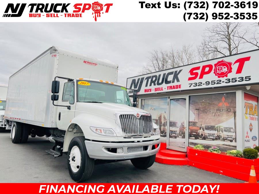 2017 INTERNATIONAL 4300 26 FEET DRY BOX + LIFT GATE + CUMMINS ENG + NO CDL, available for sale in South Amboy, New Jersey | NJ Truck Spot. South Amboy, New Jersey