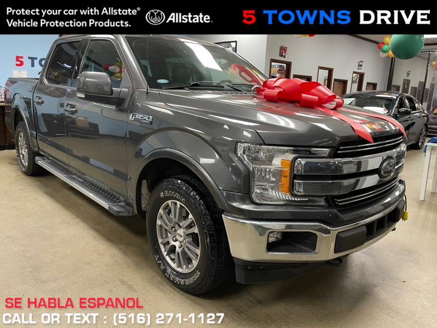 Used Ford F-150 LARIAT 4WD SuperCrew 5.5'' Box 2018 | 5 Towns Drive. Inwood, New York Used Ford F-150 LARIAT 4WD SuperCrew 5.5'' Box 2018 | 5 Towns Drive. Inwood, New York