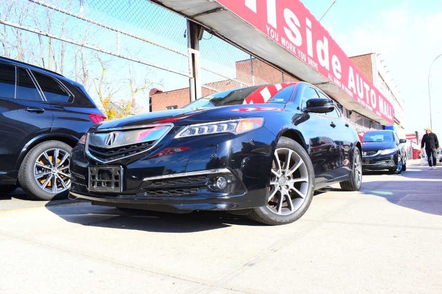 2015 Acura TLX 4dr Sdn FWD V6 Advance, available for sale in Jamaica, New York | Hillside Auto Mall Inc.. Jamaica, New York