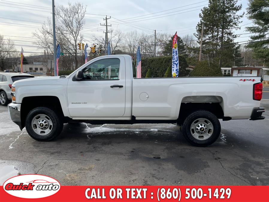 2016 Chevrolet Silverado 2500HD 4WD Reg Cab 133.6" Work Truck, available for sale in Bristol, Connecticut | Quick Auto LLC. Bristol, Connecticut 2016 Chevrolet Silverado 2500HD 4WD Reg Cab 133.6" Work Truck, available for sale in Bristol, Connecticut | Quick Auto LLC. Bristol, Connecticut
