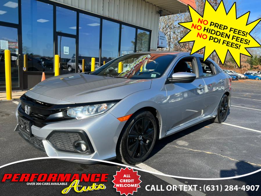 2018 Honda Civic Hatchback EX CVT, available for sale in Bohemia, New York | Performance Auto Inc. Bohemia, New York 2018 Honda Civic Hatchback EX CVT, available for sale in Bohemia, New York | Performance Auto Inc. Bohemia, New York