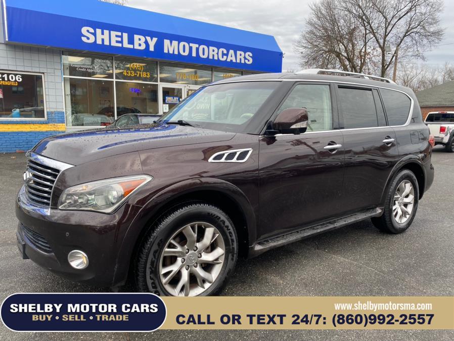 2011 Infiniti QX56 4WD 4dr 7-passenger, available for sale in Springfield, Massachusetts | Shelby Motor Cars. Springfield, Massachusetts