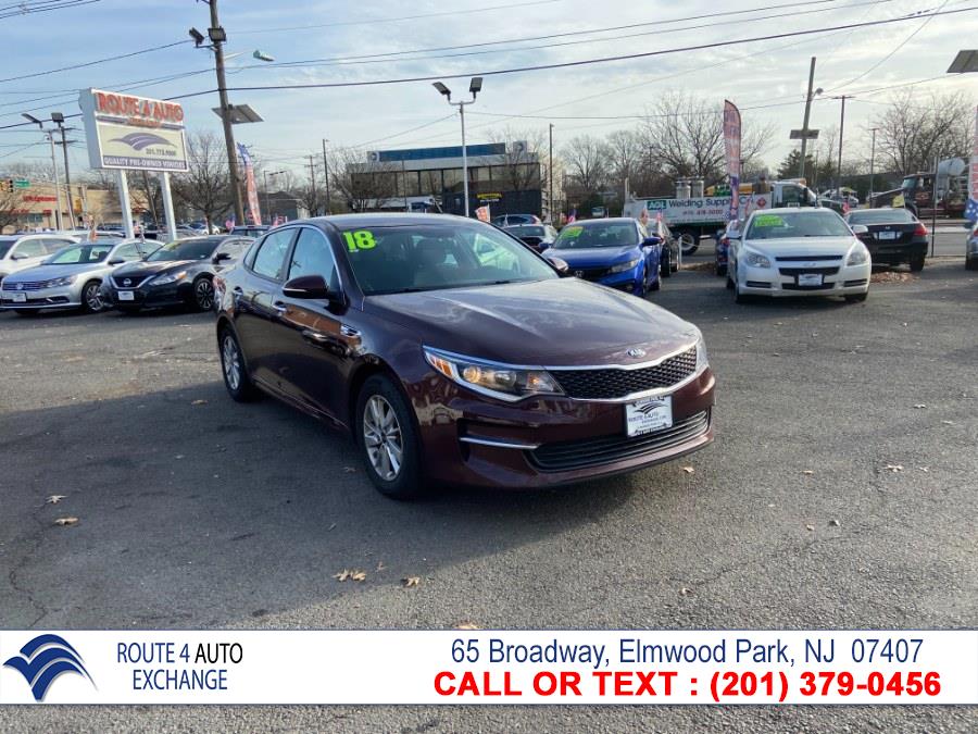 Used Kia Optima LX Auto 2018 | Route 4 Auto Exchange. Elmwood Park, New Jersey Used Kia Optima LX Auto 2018 | Route 4 Auto Exchange. Elmwood Park, New Jersey