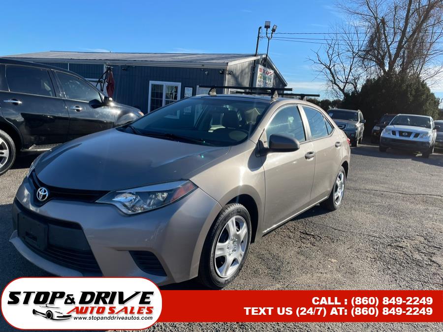 2014 Toyota Corolla 4dr Sdn CVT LE, available for sale in East Windsor, Connecticut | Stop & Drive Auto Sales. East Windsor, Connecticut