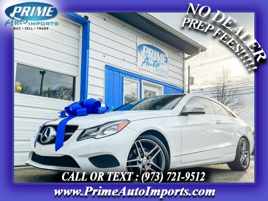 2015 Mercedes-Benz E-Class 2dr Cpe E 400 4MATIC, available for sale in Bloomingdale, New Jersey | Prime Auto Imports. Bloomingdale, New Jersey