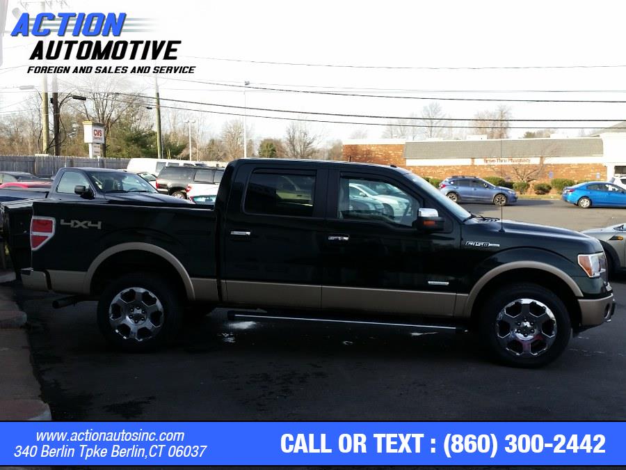 Used Ford F-150 4WD SuperCrew 145" Lariat 2012 | Action Automotive. Berlin, Connecticut Used Ford F-150 4WD SuperCrew 145" Lariat 2012 | Action Automotive. Berlin, Connecticut