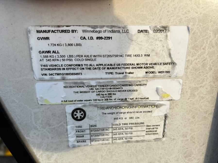 Used Winnebago Winnie Drop WD170S 2017 | Mint Auto Sales. Islip, New York Used Winnebago Winnie Drop WD170S 2017 | Mint Auto Sales. Islip, New York