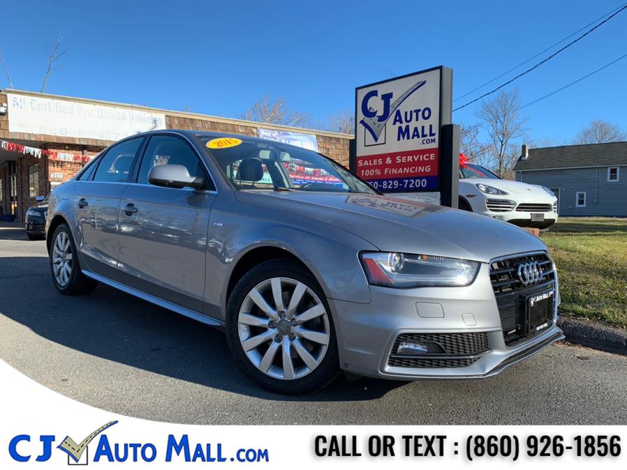 2015 Audi A4 4dr Sdn Auto quattro 2.0T Premium, available for sale in Bristol, Connecticut | CJ Auto Mall. Bristol, Connecticut