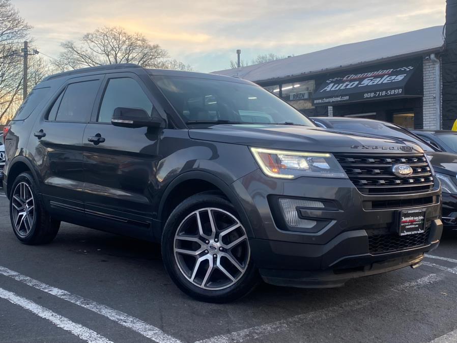 Used Ford Explorer Sport 4WD 2017 | Champion Used Auto Sales. Linden, New Jersey