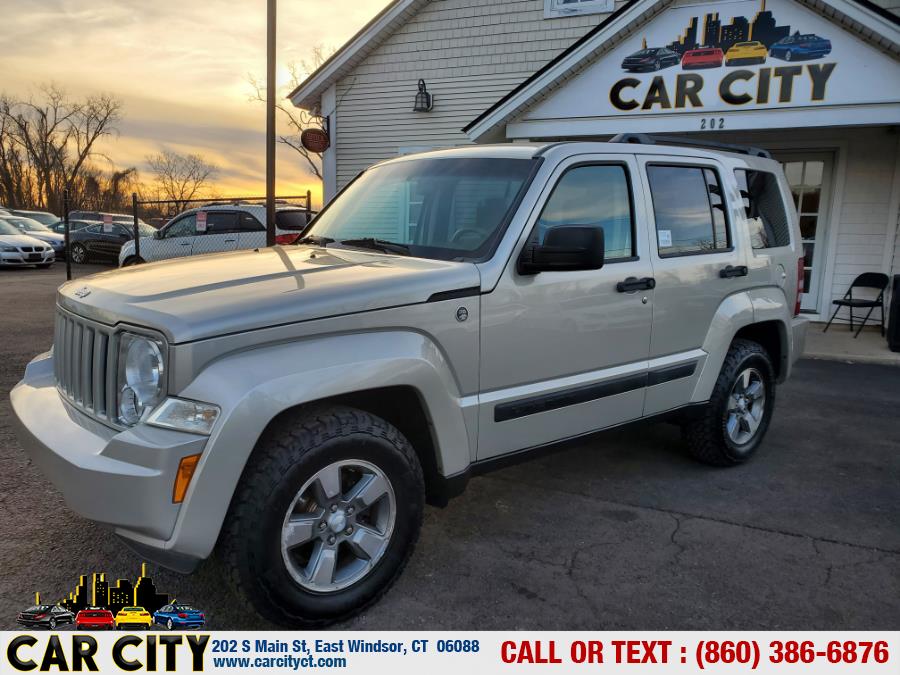 Used Jeep Liberty 4WD 4dr Sport 2008 | Car City LLC. East Windsor, Connecticut Used Jeep Liberty 4WD 4dr Sport 2008 | Car City LLC. East Windsor, Connecticut