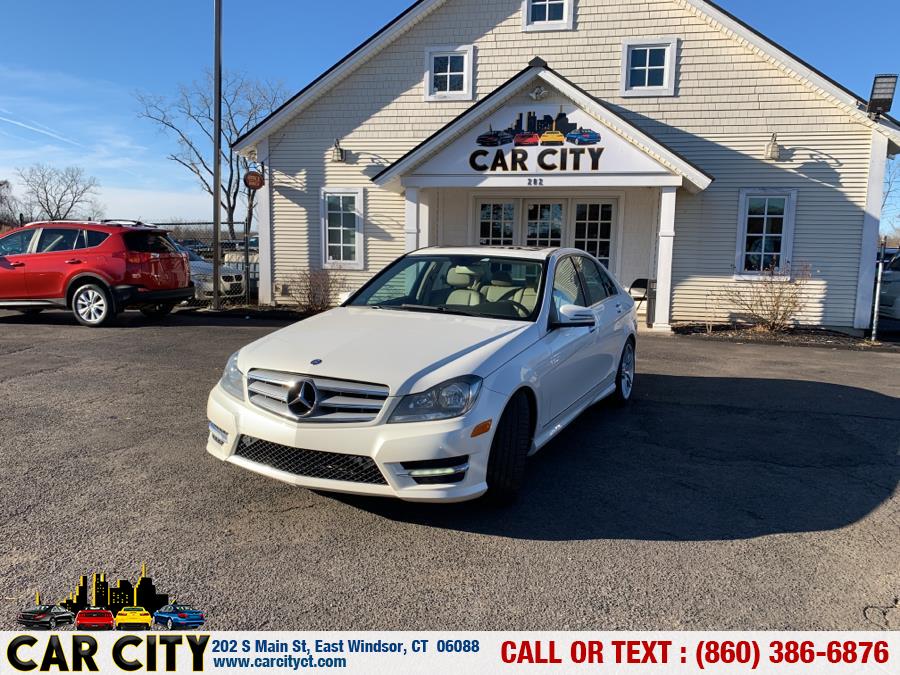 2013 Mercedes-Benz C-Class 4dr Sdn C300 Sport 4MATIC, available for sale in East Windsor, Connecticut | Car City LLC. East Windsor, Connecticut 2013 Mercedes-Benz C-Class 4dr Sdn C300 Sport 4MATIC, available for sale in East Windsor, Connecticut | Car City LLC. East Windsor, Connecticut