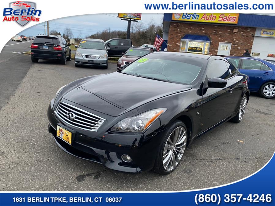 Used INFINITI Q60 Coupe 2dr Auto AWD 2014 | Berlin Auto Sales LLC. Berlin, Connecticut Used INFINITI Q60 Coupe 2dr Auto AWD 2014 | Berlin Auto Sales LLC. Berlin, Connecticut