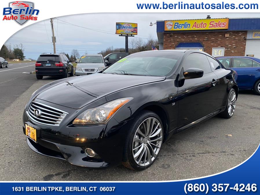 Used INFINITI Q60 Coupe 2dr Auto AWD 2014 | Berlin Auto Sales LLC. Berlin, Connecticut Used INFINITI Q60 Coupe 2dr Auto AWD 2014 | Berlin Auto Sales LLC. Berlin, Connecticut