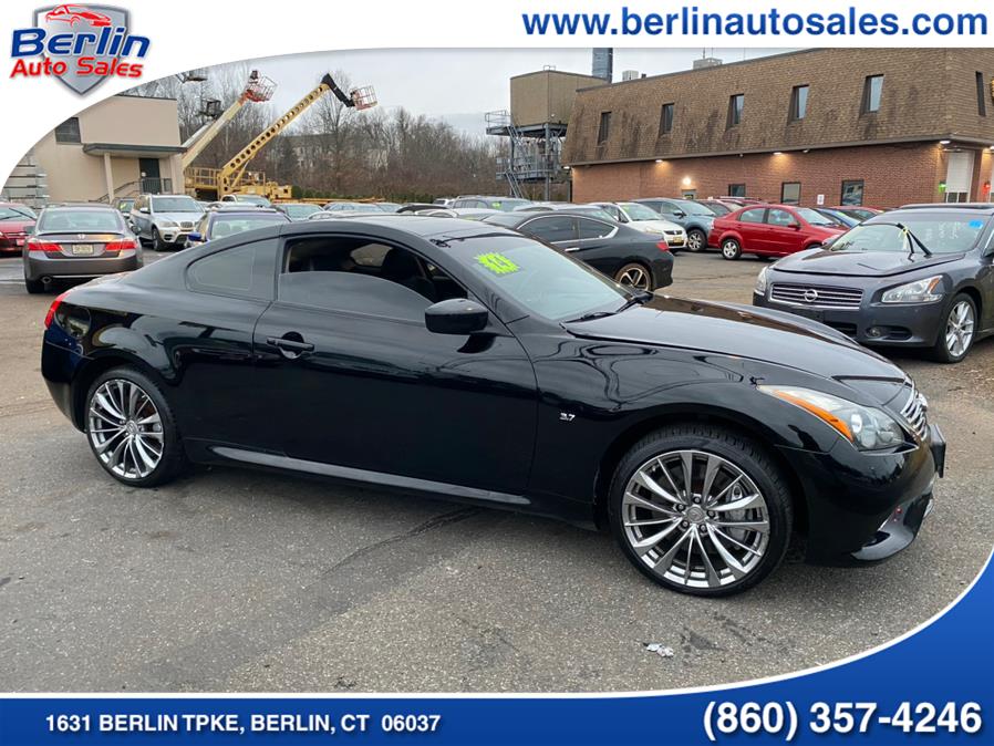Used INFINITI Q60 Coupe 2dr Auto AWD 2014 | Berlin Auto Sales LLC. Berlin, Connecticut Used INFINITI Q60 Coupe 2dr Auto AWD 2014 | Berlin Auto Sales LLC. Berlin, Connecticut