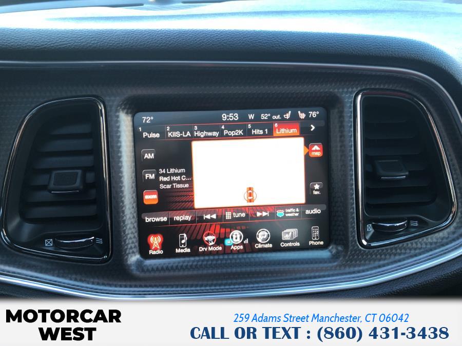 Used Dodge Challenger 2dr Cpe SRT Hellcat 2016 | Motorcar West. Manchester, Connecticut Used Dodge Challenger 2dr Cpe SRT Hellcat 2016 | Motorcar West. Manchester, Connecticut
