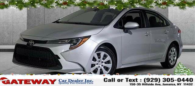 2020 Toyota Corolla LE CVT (Natl), available for sale in Jamaica, New York | Gateway Car Dealer Inc. Jamaica, New York