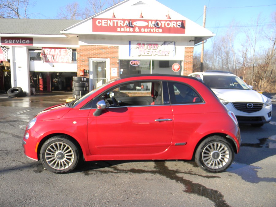 2012 FIAT 500 2dr Conv Lounge, available for sale in Southborough, Massachusetts | M&M Vehicles Inc dba Central Motors. Southborough, Massachusetts