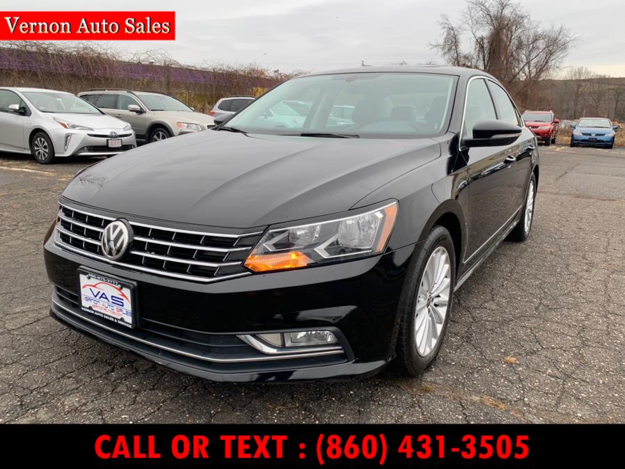 2016 Volkswagen Passat 4dr Sdn 1.8T Auto SE PZEV, available for sale in Manchester, Connecticut | Vernon Auto Sale & Service. Manchester, Connecticut