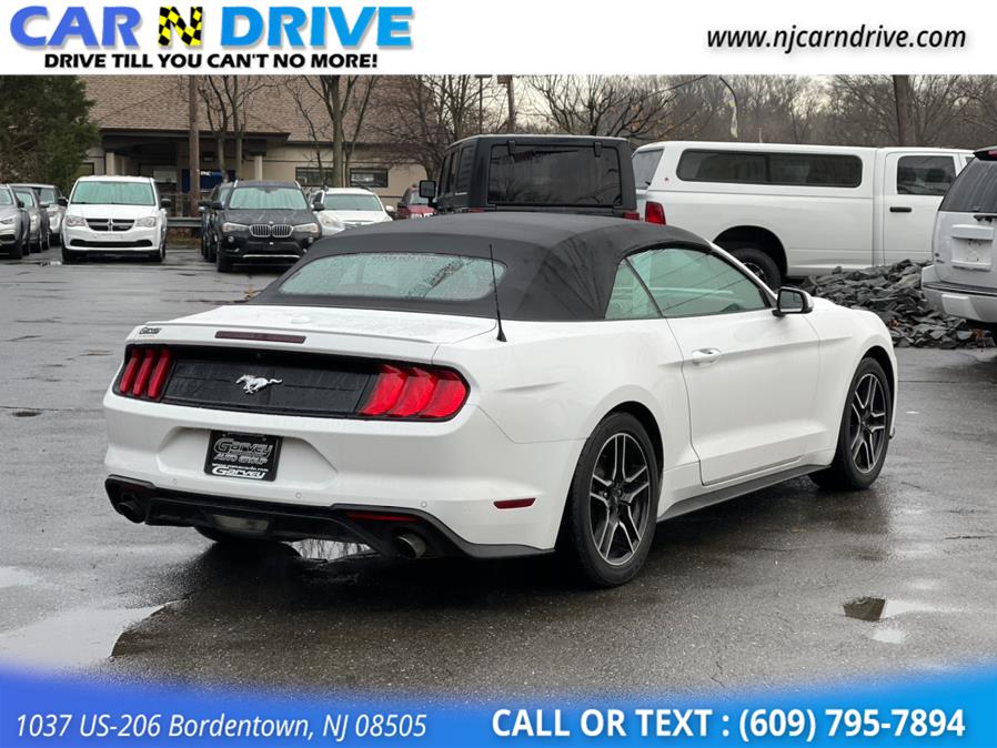 2018 Ford Mustang EcoBoost Premium Convertible, available for sale in Burlington, New Jersey | Car N Drive. Burlington, New Jersey 2018 Ford Mustang EcoBoost Premium Convertible, available for sale in Burlington, New Jersey | Car N Drive. Burlington, New Jersey