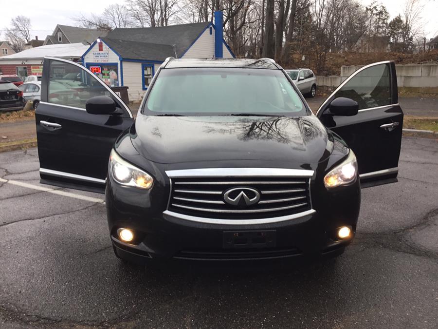 Used INFINITI JX35 AWD 4dr 2013 | Liberty Motors. Manchester, Connecticut