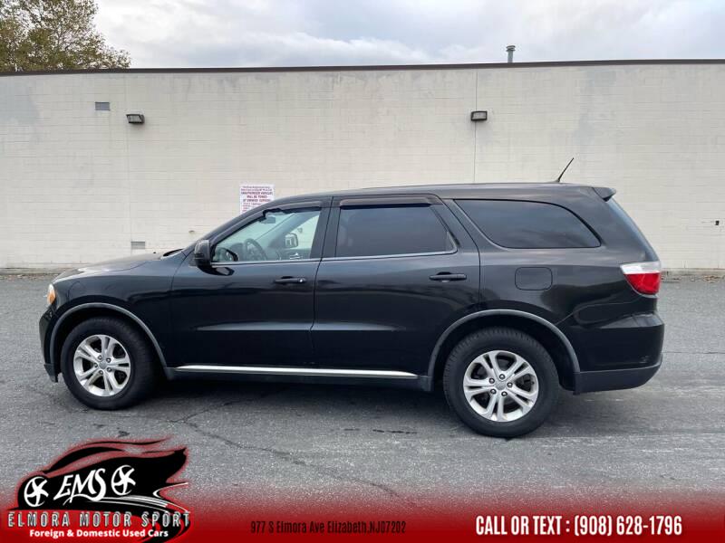 2012 Dodge Durango AWD 4dr SXT, available for sale in Elizabeth, New Jersey | Elmora Motor Sports. Elizabeth, New Jersey 2012 Dodge Durango AWD 4dr SXT, available for sale in Elizabeth, New Jersey | Elmora Motor Sports. Elizabeth, New Jersey