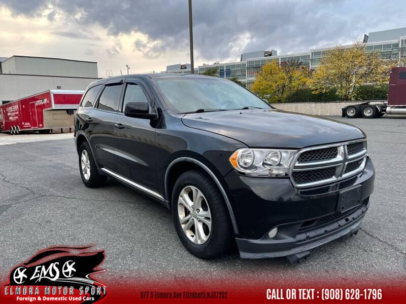 2012 Dodge Durango AWD 4dr SXT, available for sale in Elizabeth, New Jersey | Elmora Motor Sports. Elizabeth, New Jersey 2012 Dodge Durango AWD 4dr SXT, available for sale in Elizabeth, New Jersey | Elmora Motor Sports. Elizabeth, New Jersey