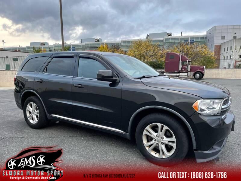 2012 Dodge Durango AWD 4dr SXT, available for sale in Elizabeth, New Jersey | Elmora Motor Sports. Elizabeth, New Jersey 2012 Dodge Durango AWD 4dr SXT, available for sale in Elizabeth, New Jersey | Elmora Motor Sports. Elizabeth, New Jersey