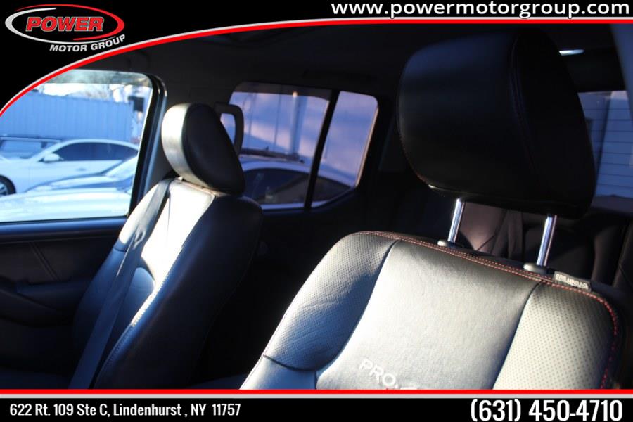 Used Nissan Frontier PRO-4X 4WD Crew Cab PRO-4X - SV 2011 | Power Motor Group. Lindenhurst, New York Used Nissan Frontier PRO-4X 4WD Crew Cab PRO-4X - SV 2011 | Power Motor Group. Lindenhurst, New York