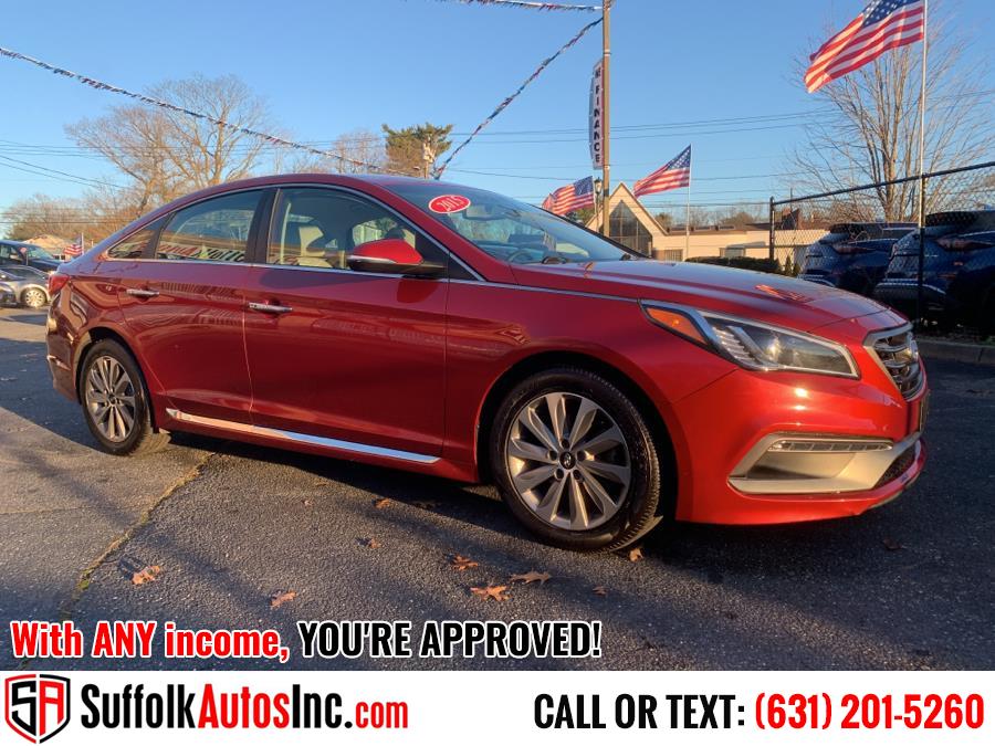 Used Hyundai Sonata 4dr Sdn 2.4L Sport 2015 | Suffolk Autos Inc. Medford, New York Used Hyundai Sonata 4dr Sdn 2.4L Sport 2015 | Suffolk Autos Inc. Medford, New York