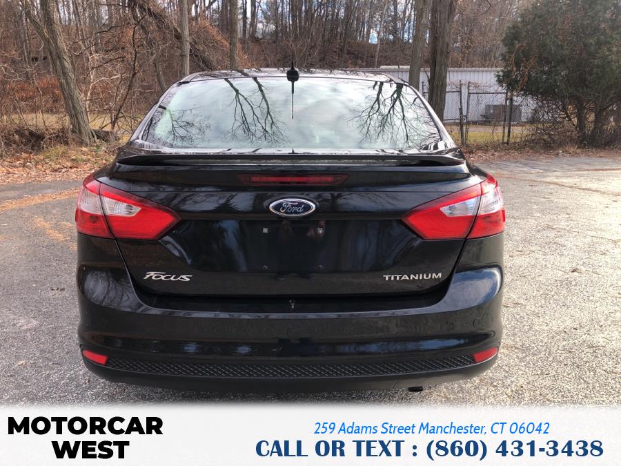 Used Ford Focus 4dr Sdn Titanium 2012 | Motorcar West. Manchester, Connecticut Used Ford Focus 4dr Sdn Titanium 2012 | Motorcar West. Manchester, Connecticut