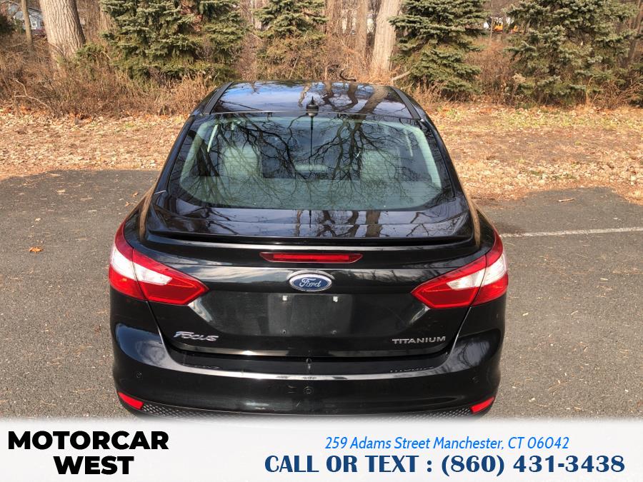 Used Ford Focus 4dr Sdn Titanium 2012 | Motorcar West. Manchester, Connecticut Used Ford Focus 4dr Sdn Titanium 2012 | Motorcar West. Manchester, Connecticut