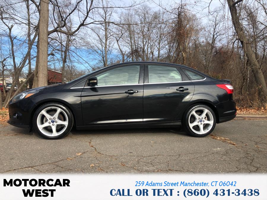 Used Ford Focus 4dr Sdn Titanium 2012 | Motorcar West. Manchester, Connecticut