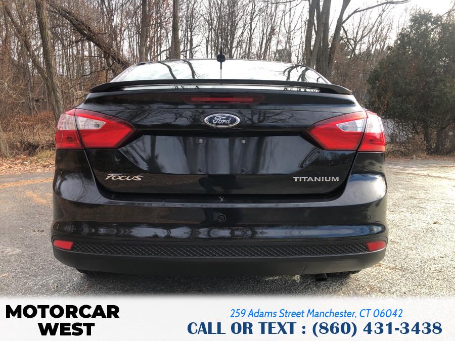 Used Ford Focus 4dr Sdn Titanium 2012 | Motorcar West. Manchester, Connecticut Used Ford Focus 4dr Sdn Titanium 2012 | Motorcar West. Manchester, Connecticut