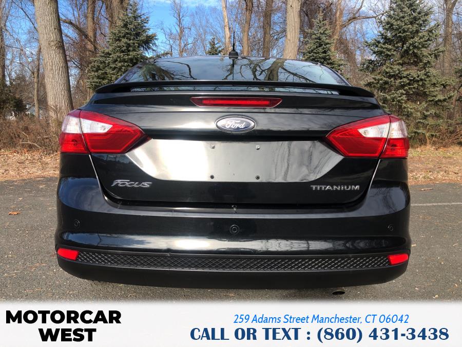 Used Ford Focus 4dr Sdn Titanium 2012 | Motorcar West. Manchester, Connecticut Used Ford Focus 4dr Sdn Titanium 2012 | Motorcar West. Manchester, Connecticut