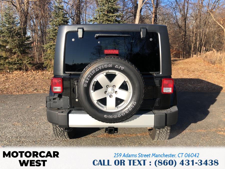 2011 Jeep Wrangler Unlimited 4WD 4dr Sahara, available for sale in Manchester, Connecticut | Motorcar West. Manchester, Connecticut 2011 Jeep Wrangler Unlimited 4WD 4dr Sahara, available for sale in Manchester, Connecticut | Motorcar West. Manchester, Connecticut