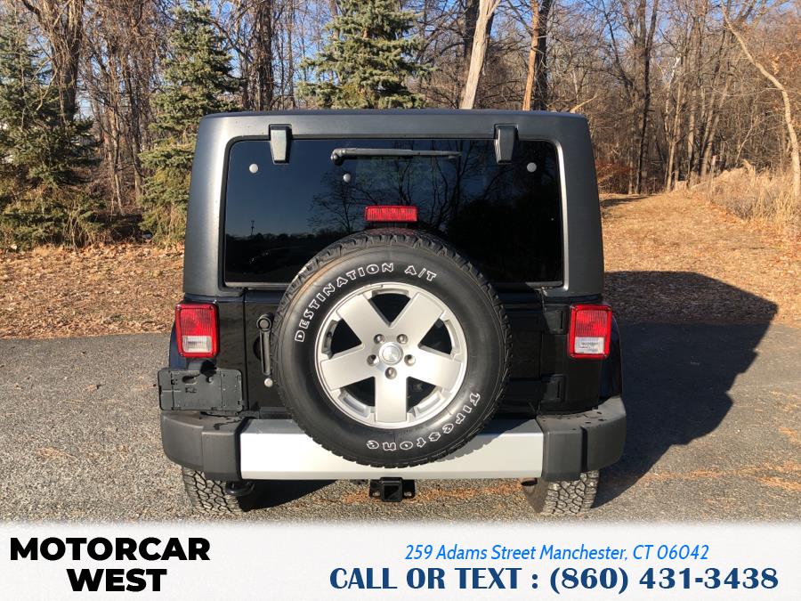 2011 Jeep Wrangler Unlimited 4WD 4dr Sahara, available for sale in Manchester, Connecticut | Motorcar West. Manchester, Connecticut 2011 Jeep Wrangler Unlimited 4WD 4dr Sahara, available for sale in Manchester, Connecticut | Motorcar West. Manchester, Connecticut