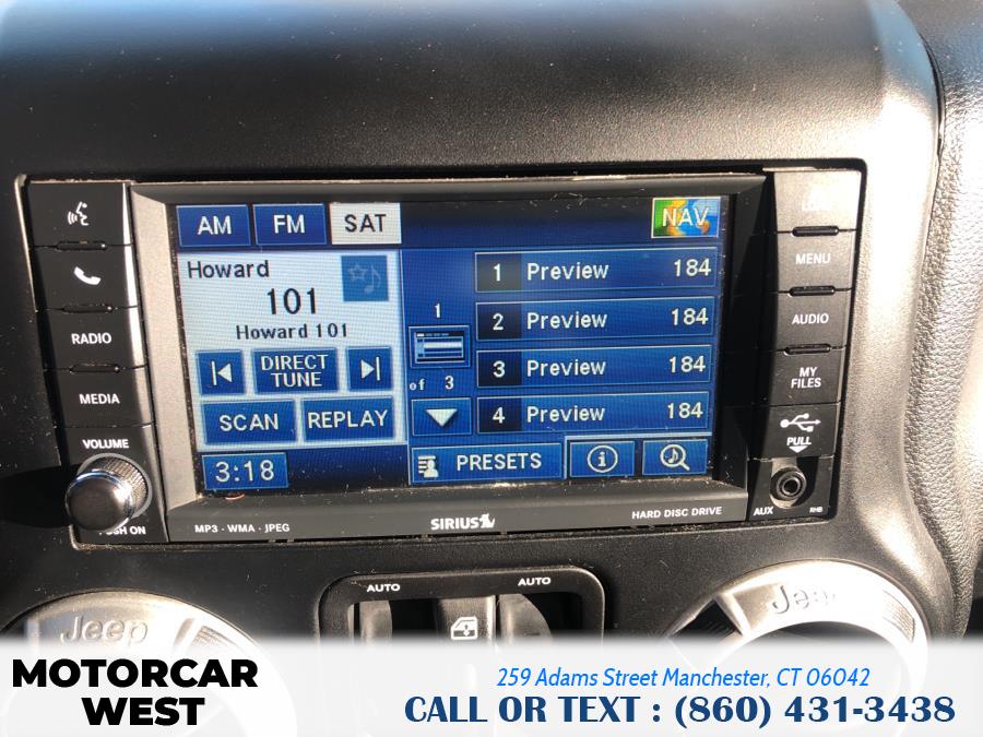 2011 Jeep Wrangler Unlimited 4WD 4dr Sahara, available for sale in Manchester, Connecticut | Motorcar West. Manchester, Connecticut 2011 Jeep Wrangler Unlimited 4WD 4dr Sahara, available for sale in Manchester, Connecticut | Motorcar West. Manchester, Connecticut