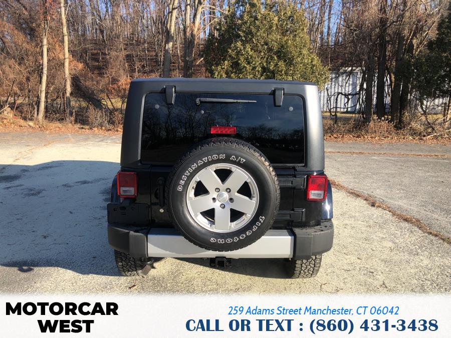 2011 Jeep Wrangler Unlimited 4WD 4dr Sahara, available for sale in Manchester, Connecticut | Motorcar West. Manchester, Connecticut 2011 Jeep Wrangler Unlimited 4WD 4dr Sahara, available for sale in Manchester, Connecticut | Motorcar West. Manchester, Connecticut