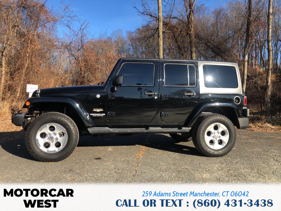 2011 Jeep Wrangler Unlimited 4WD 4dr Sahara, available for sale in Manchester, Connecticut | Motorcar West. Manchester, Connecticut 2011 Jeep Wrangler Unlimited 4WD 4dr Sahara, available for sale in Manchester, Connecticut | Motorcar West. Manchester, Connecticut