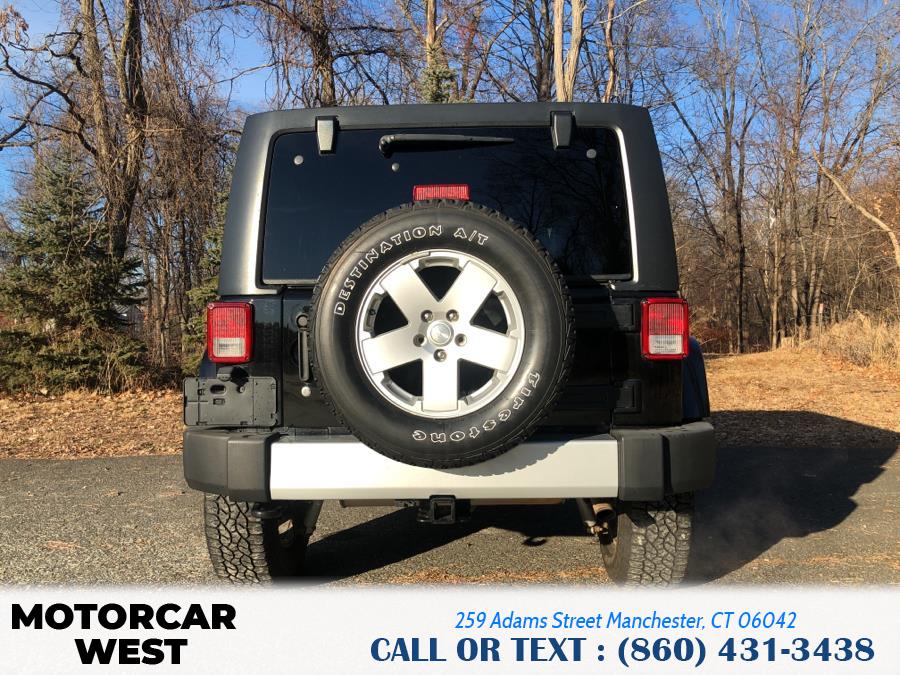 2011 Jeep Wrangler Unlimited 4WD 4dr Sahara, available for sale in Manchester, Connecticut | Motorcar West. Manchester, Connecticut 2011 Jeep Wrangler Unlimited 4WD 4dr Sahara, available for sale in Manchester, Connecticut | Motorcar West. Manchester, Connecticut